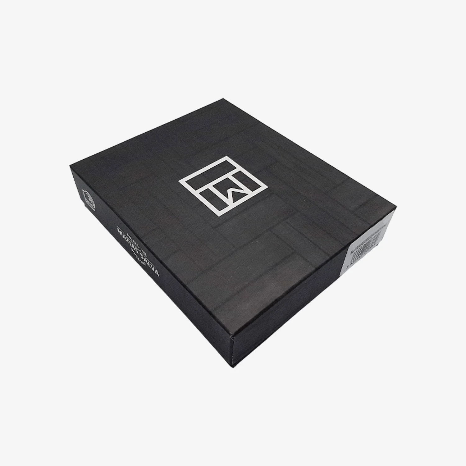 Cartera de piel negra, Colección Exotic Leather. 10,5x8,5 cm - Image 3