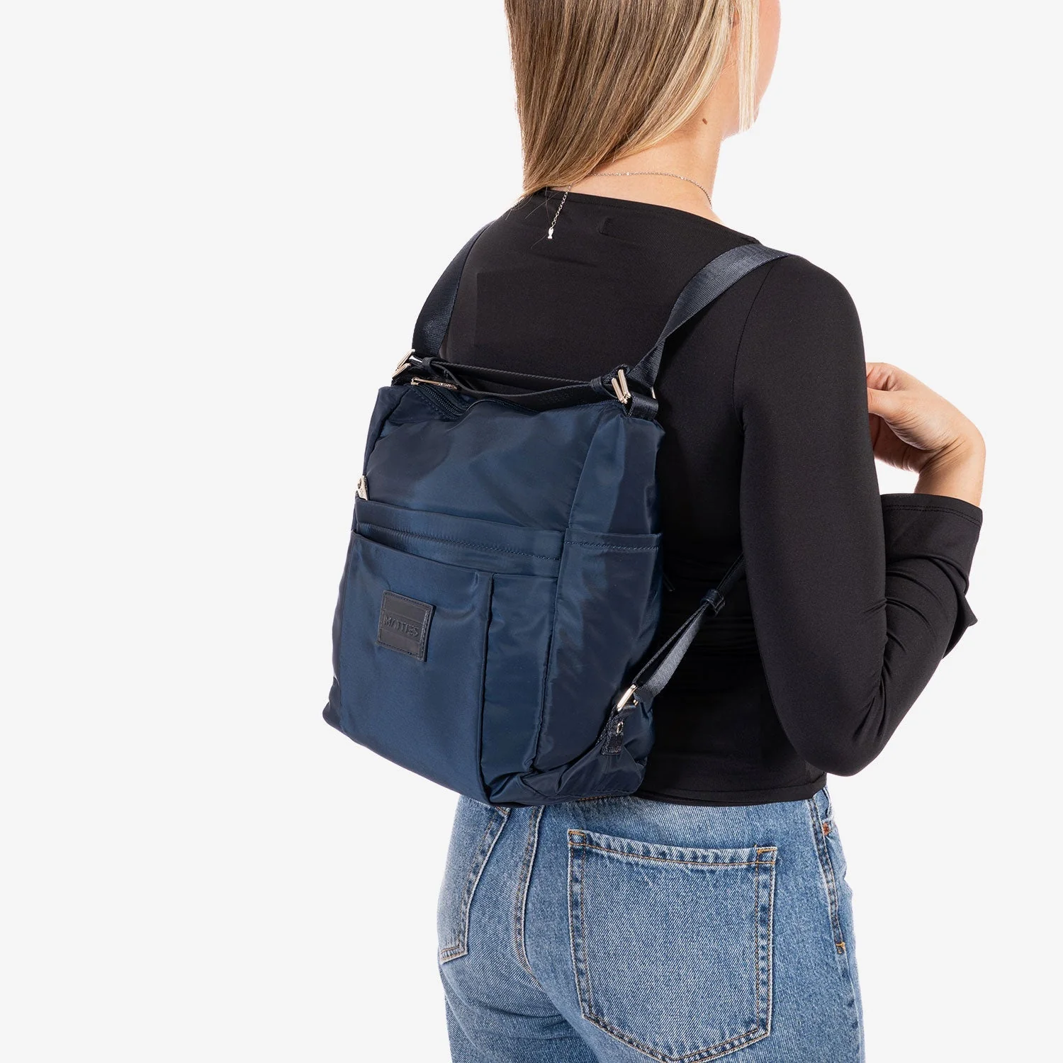 Bolso de hombro convertible en mochila Jenna - Image 10