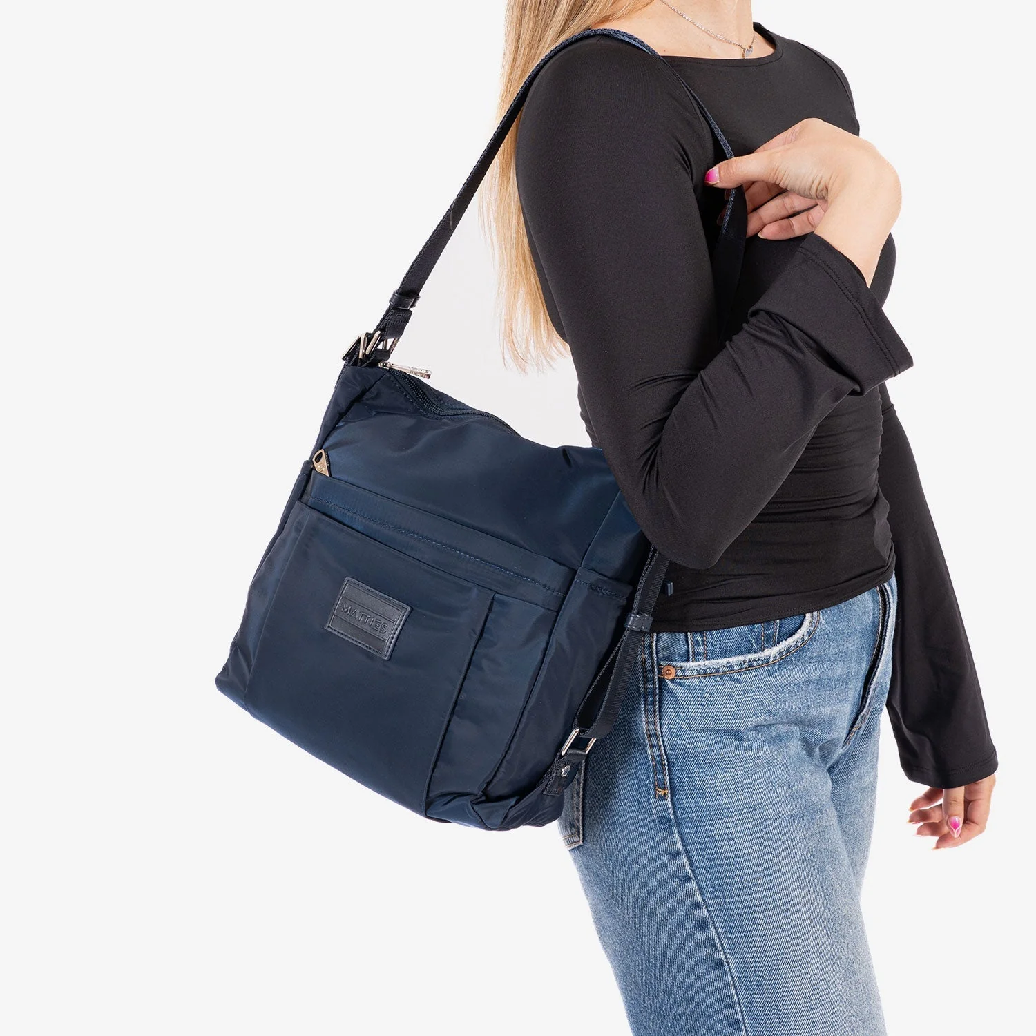 Bolso de hombro convertible en mochila Jenna - Image 9