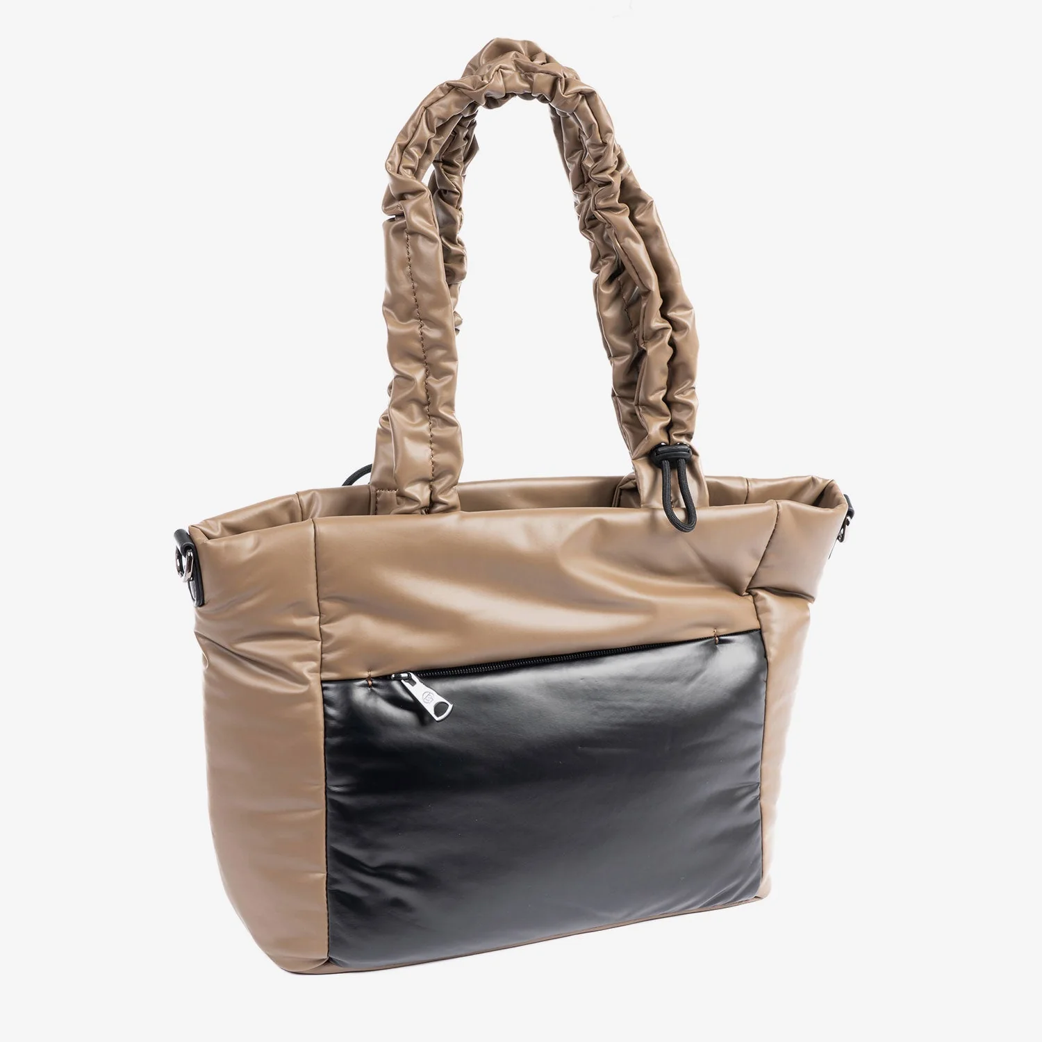 Bolso shopper cerrado con cremallera, Serie velside. 32.5x26x13 cm - Image 4