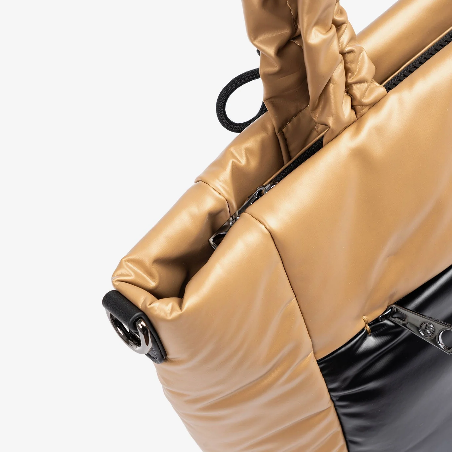 Bolso shopper cerrado con cremallera, Serie velside. 32.5x26x13 cm - Image 6