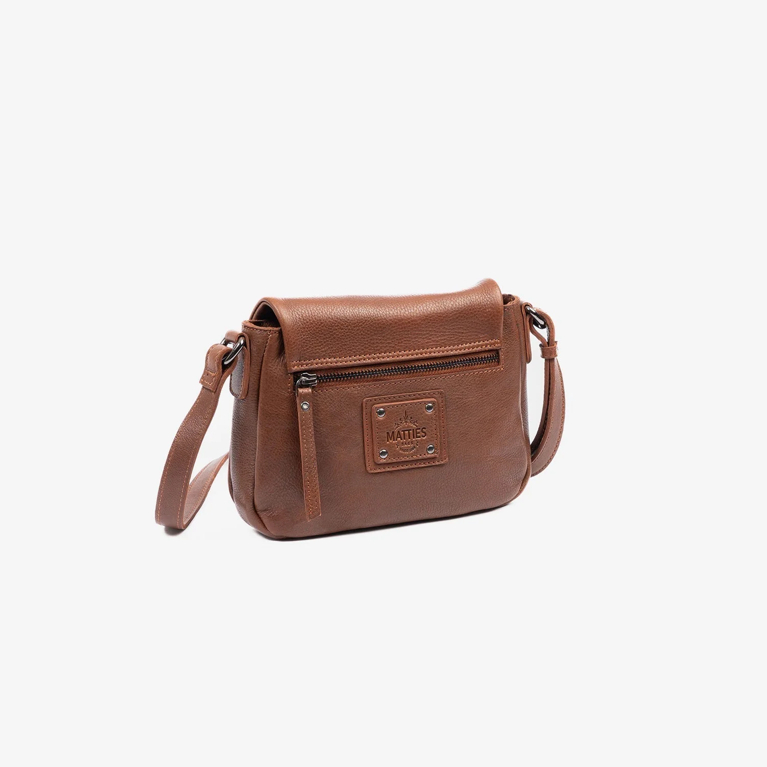 Bolso bandolera de piel natural Eva - Image 4