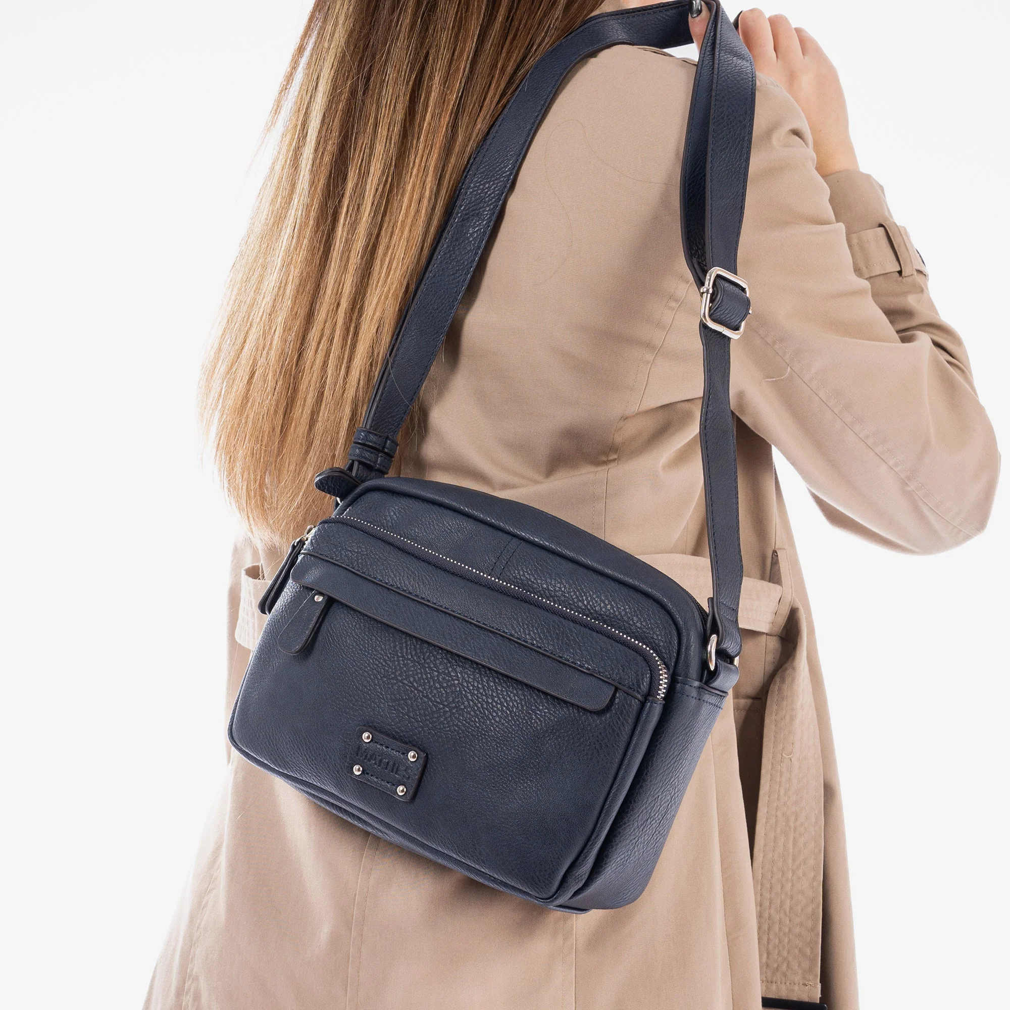 Bolso bandolera, Serie Clásicos. 24x17x10 cm - Image 11