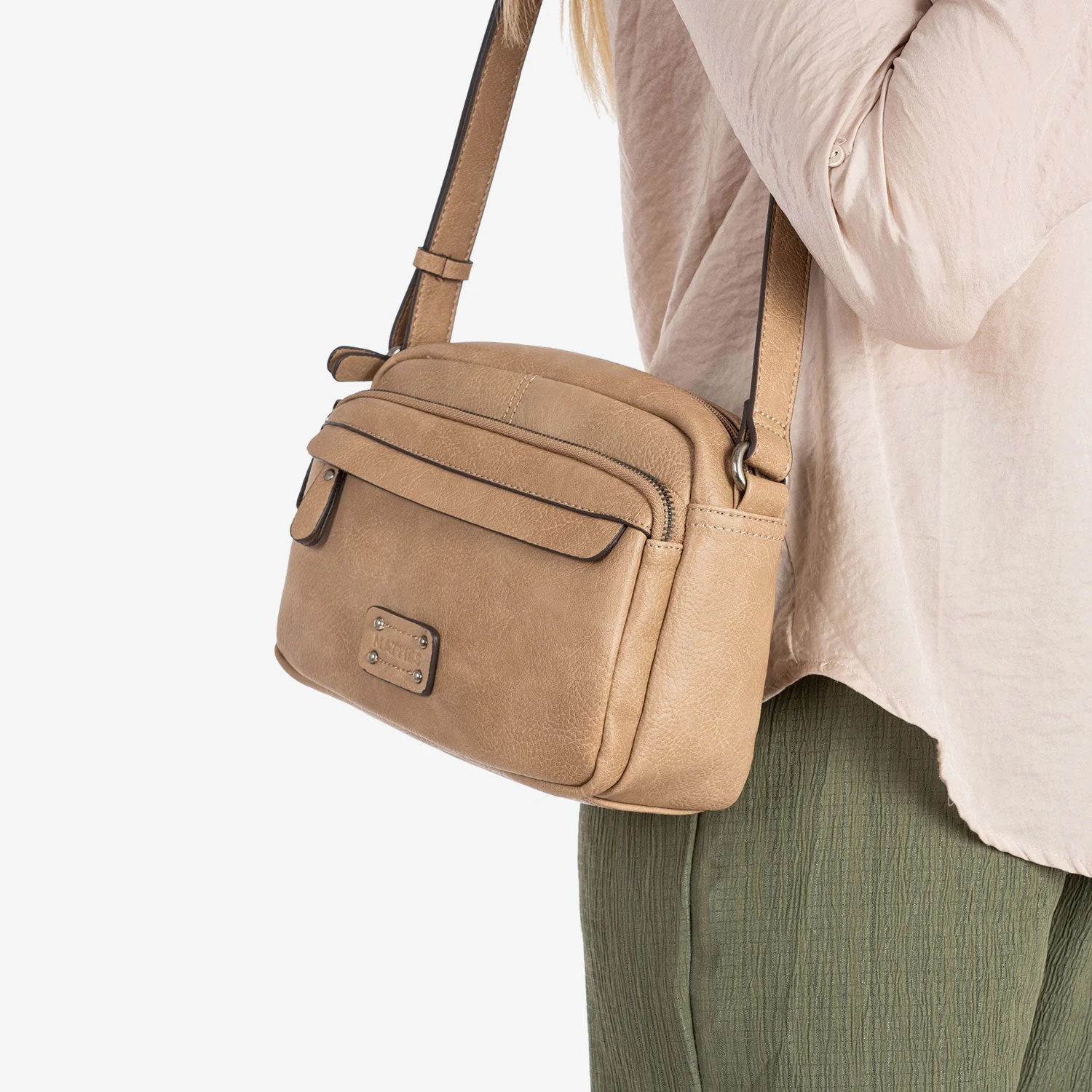 Bolso bandolera, Serie Clásicos. 24x17x10 cm - Image 19