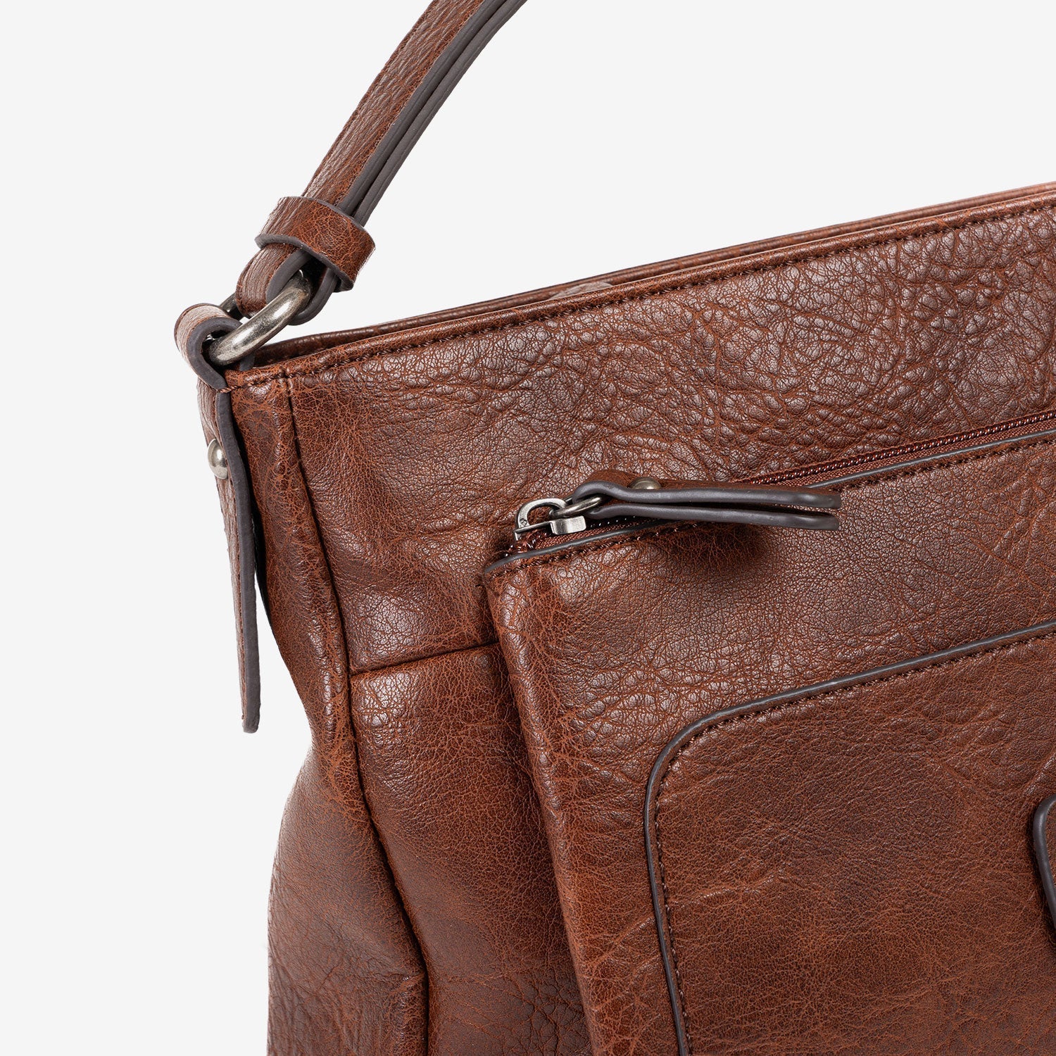 Bolso bandolera, Serie Clásicos. 29x22x10 cm - Image 15