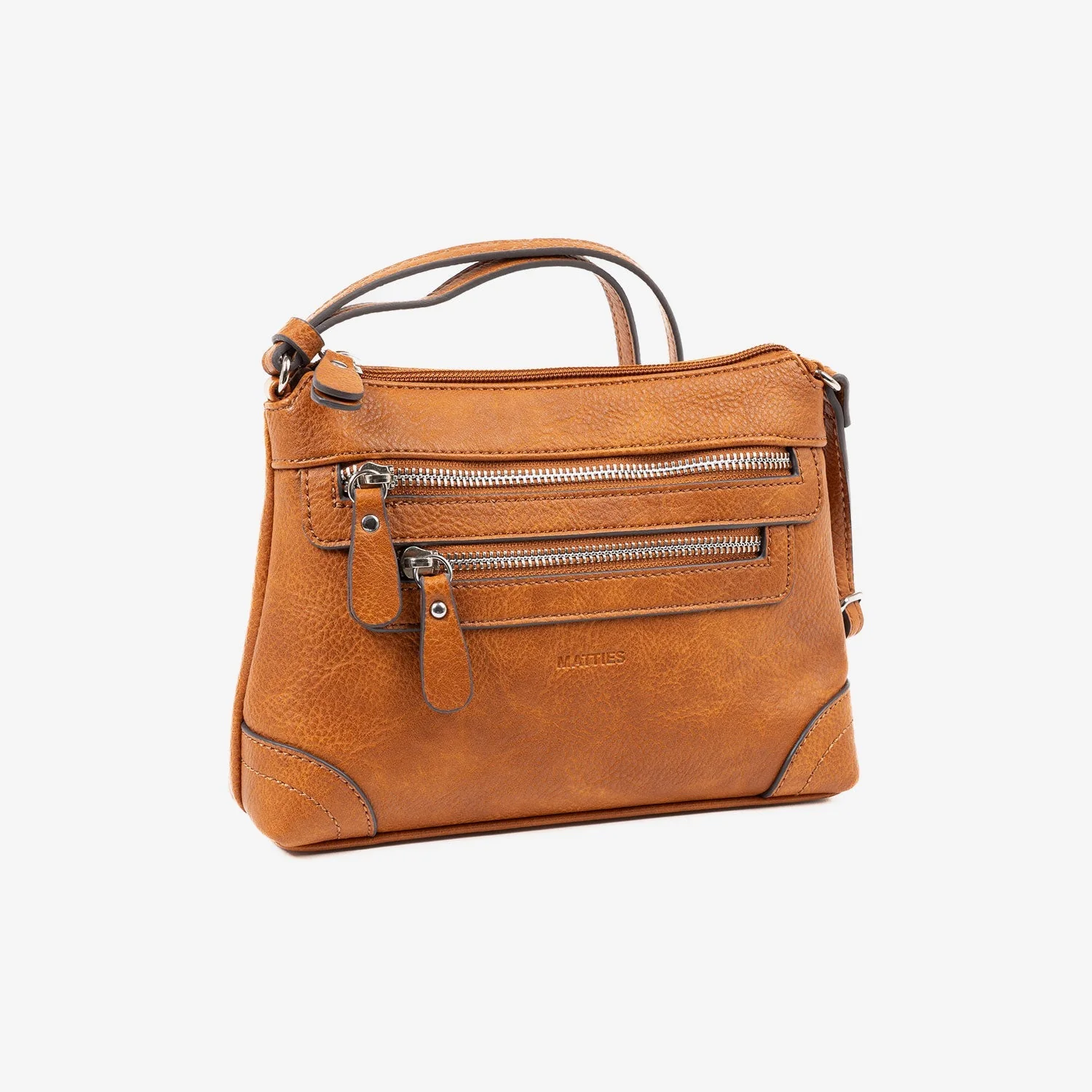 Mini bolso bandolera con doble cremallera Matties - Image 21