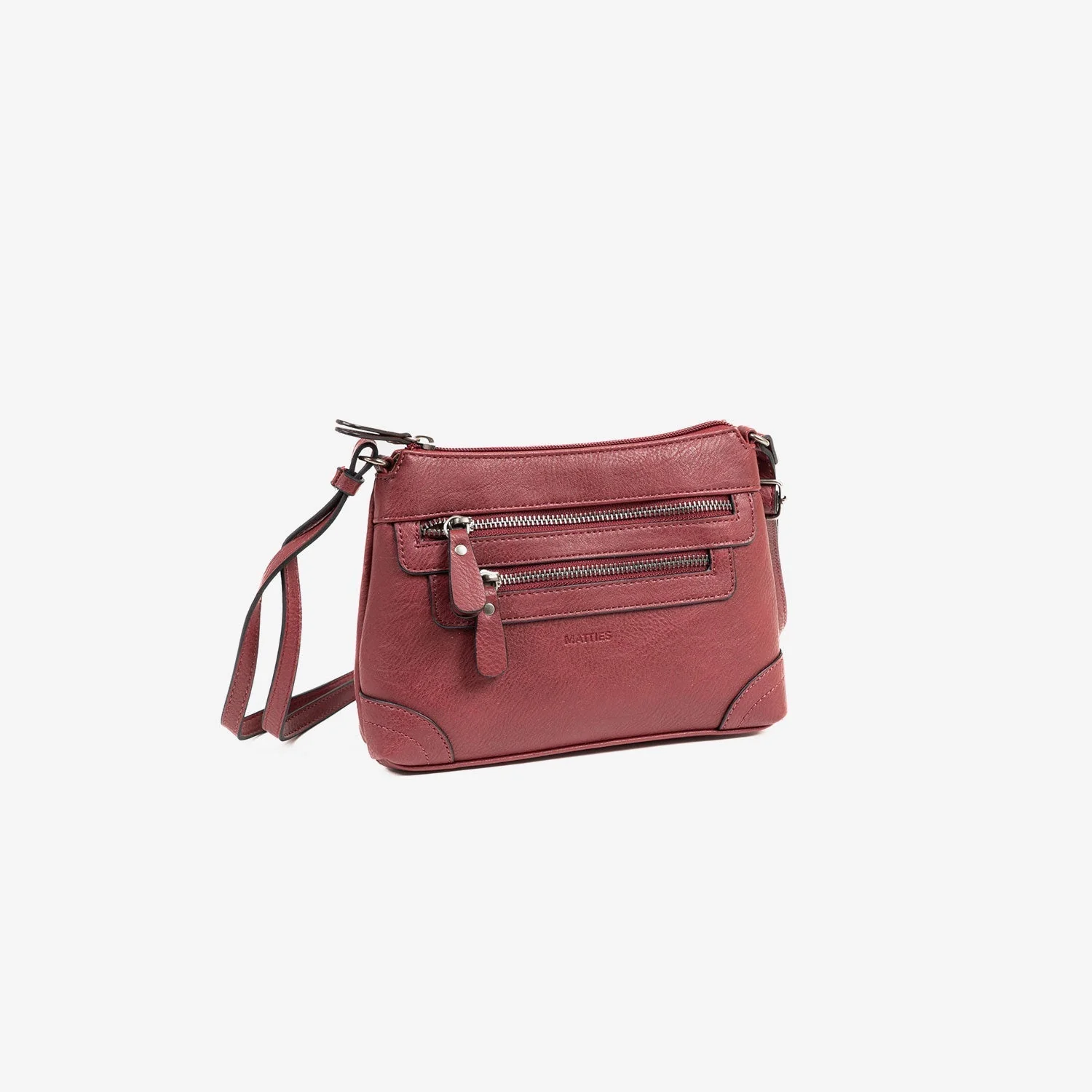 Mini bolso bandolera con doble cremallera Matties - Image 25