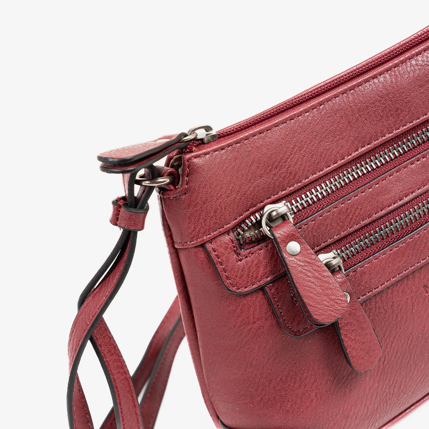 Mini bolso bandolera con doble cremallera Matties - Image 26