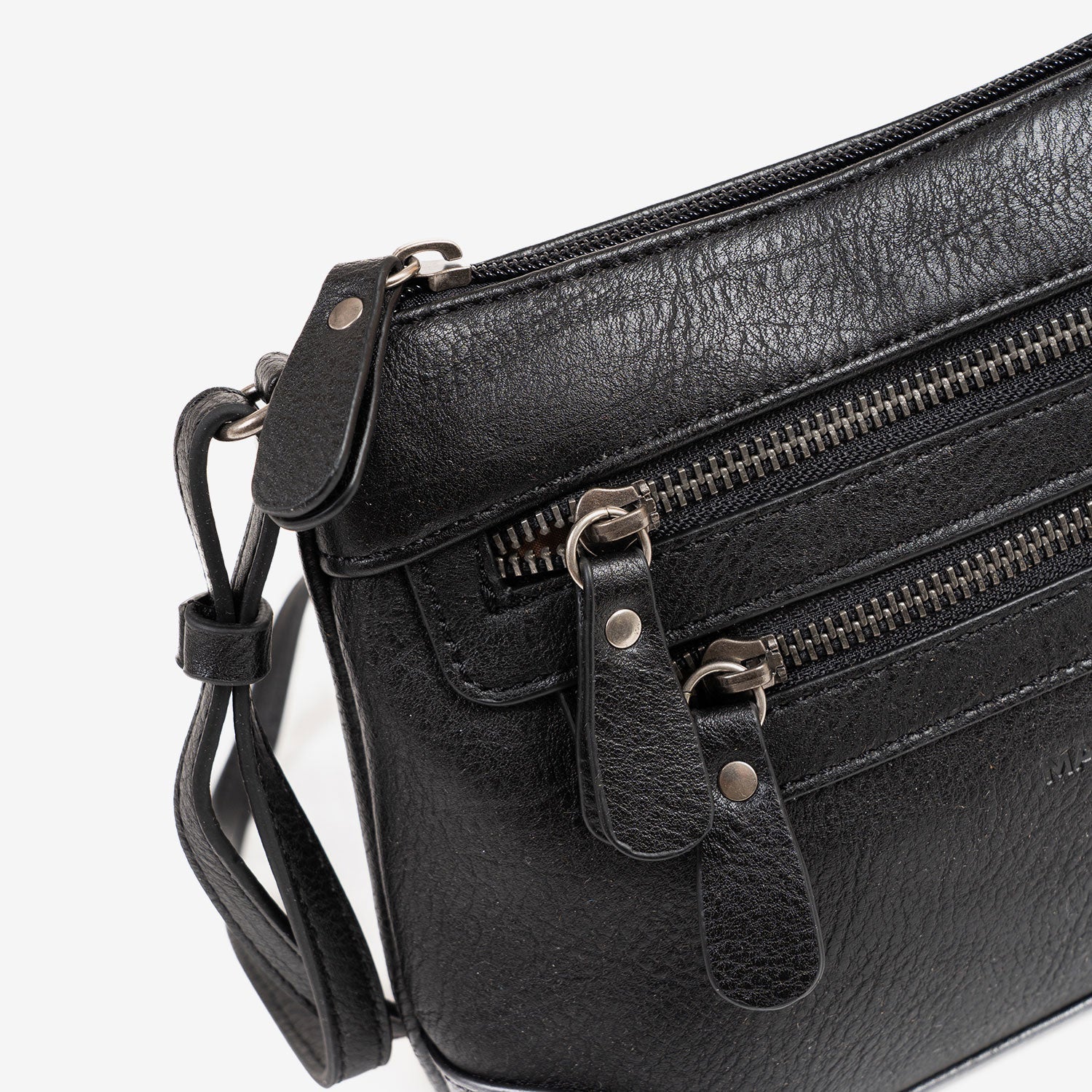 Mini bolso bandolera con doble cremallera Matties - Image 3