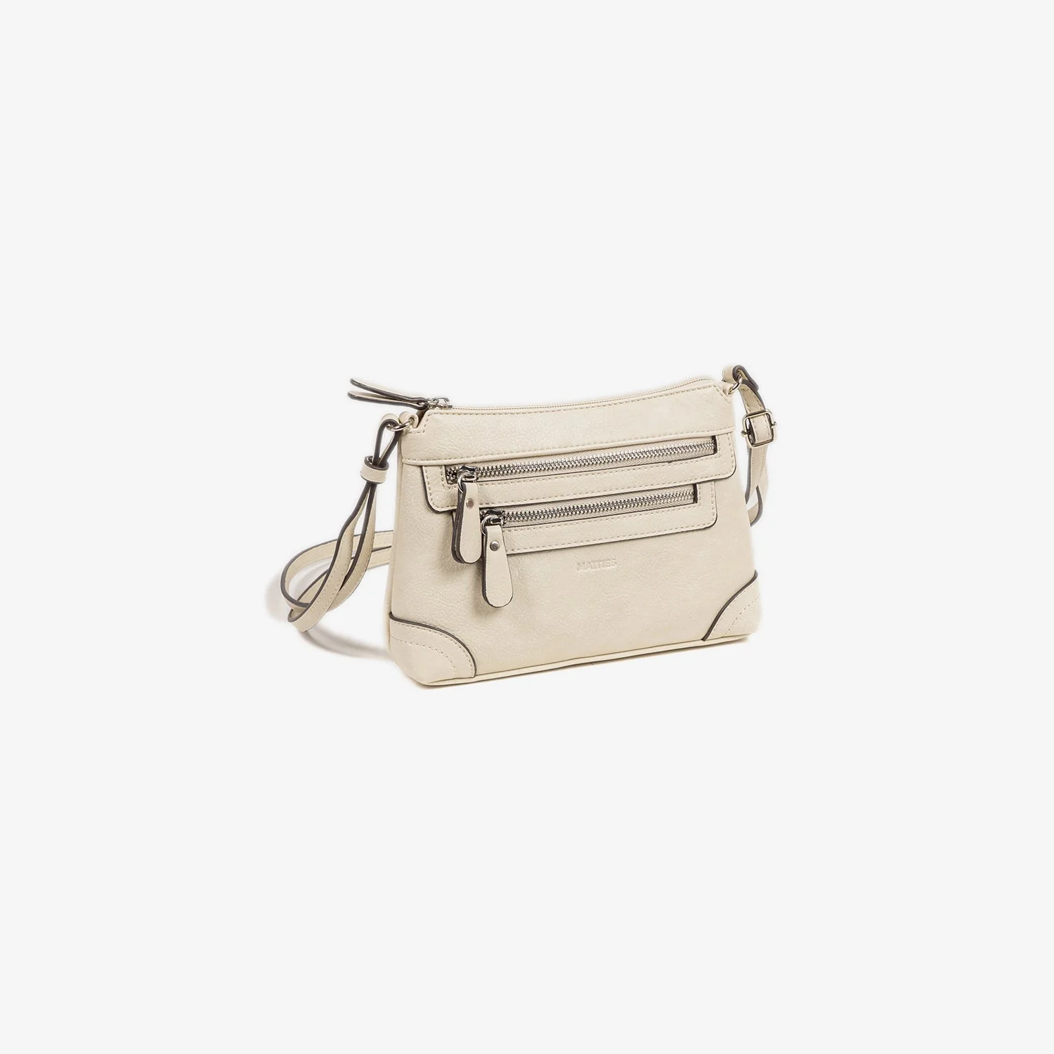 Mini bolso bandolera con doble cremallera Matties - Image 36