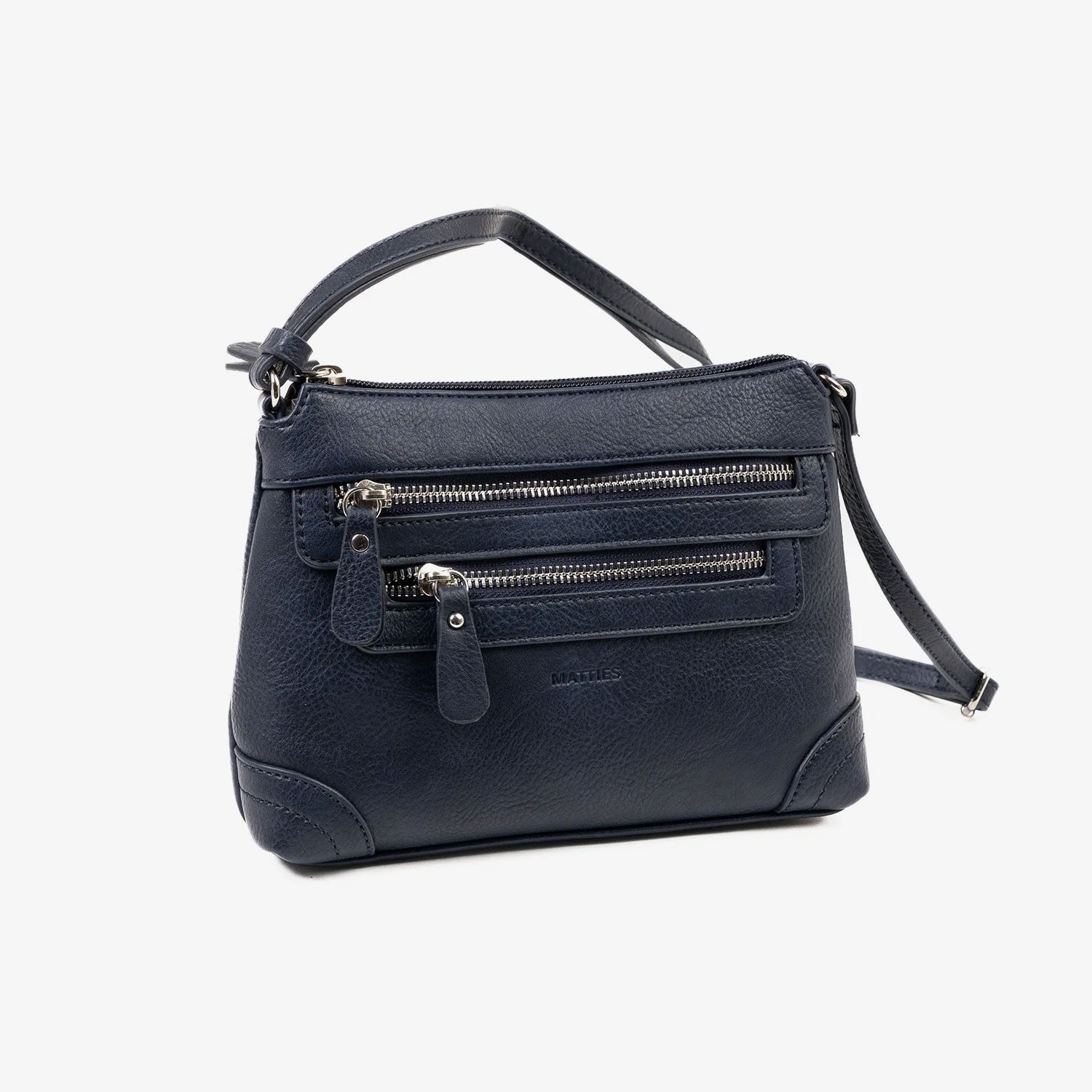 Mini bolso bandolera con doble cremallera Matties - Image 5