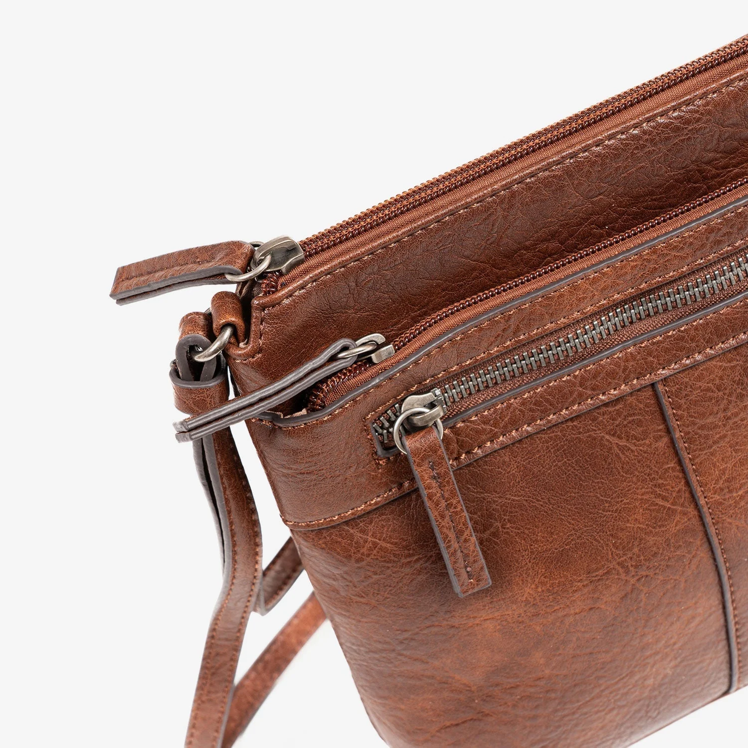 MINI BOLSO BANDOLERA PARA MUJER, SERIE MINIBAGS ESMERALDA. 21x21x6 cm - Image 13