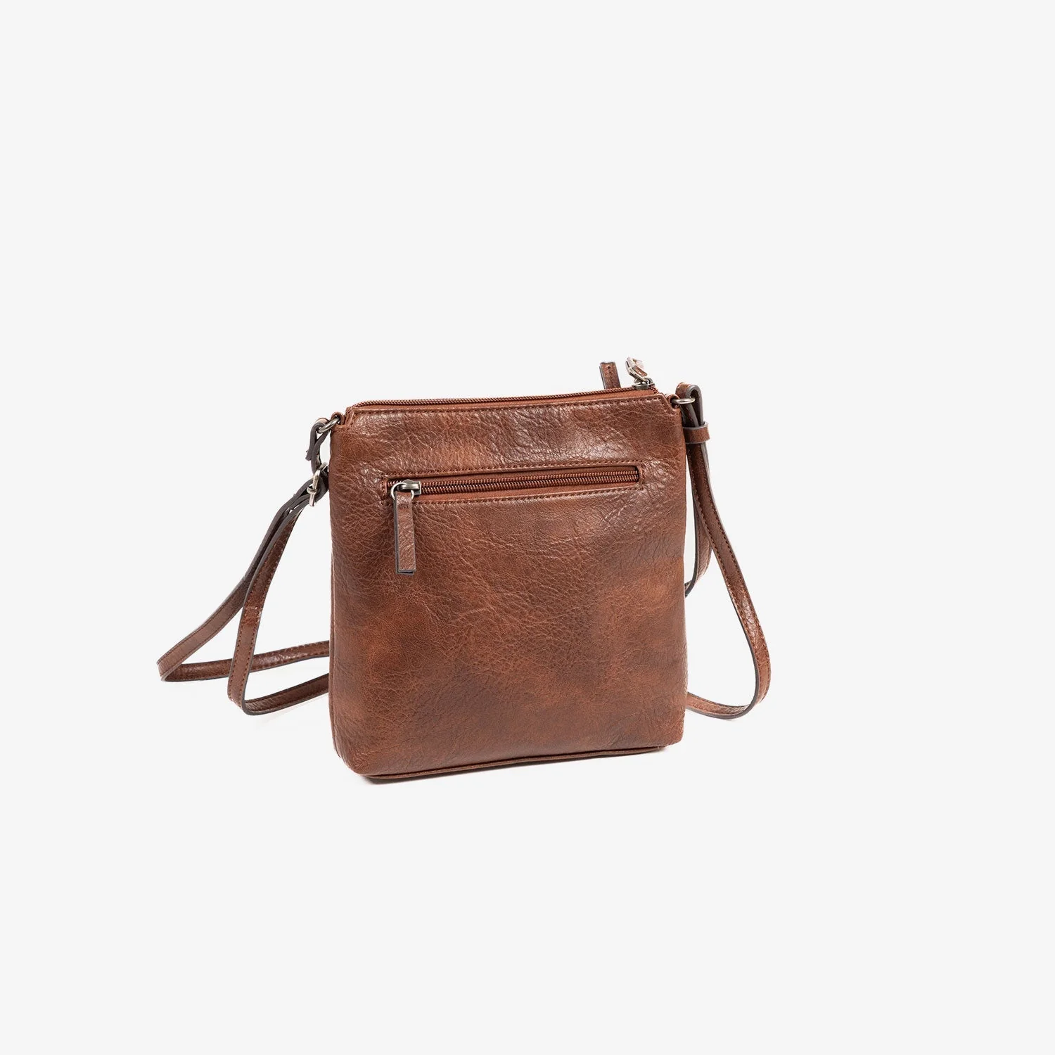 MINI BOLSO BANDOLERA PARA MUJER, SERIE MINIBAGS ESMERALDA. 21x21x6 cm - Image 14