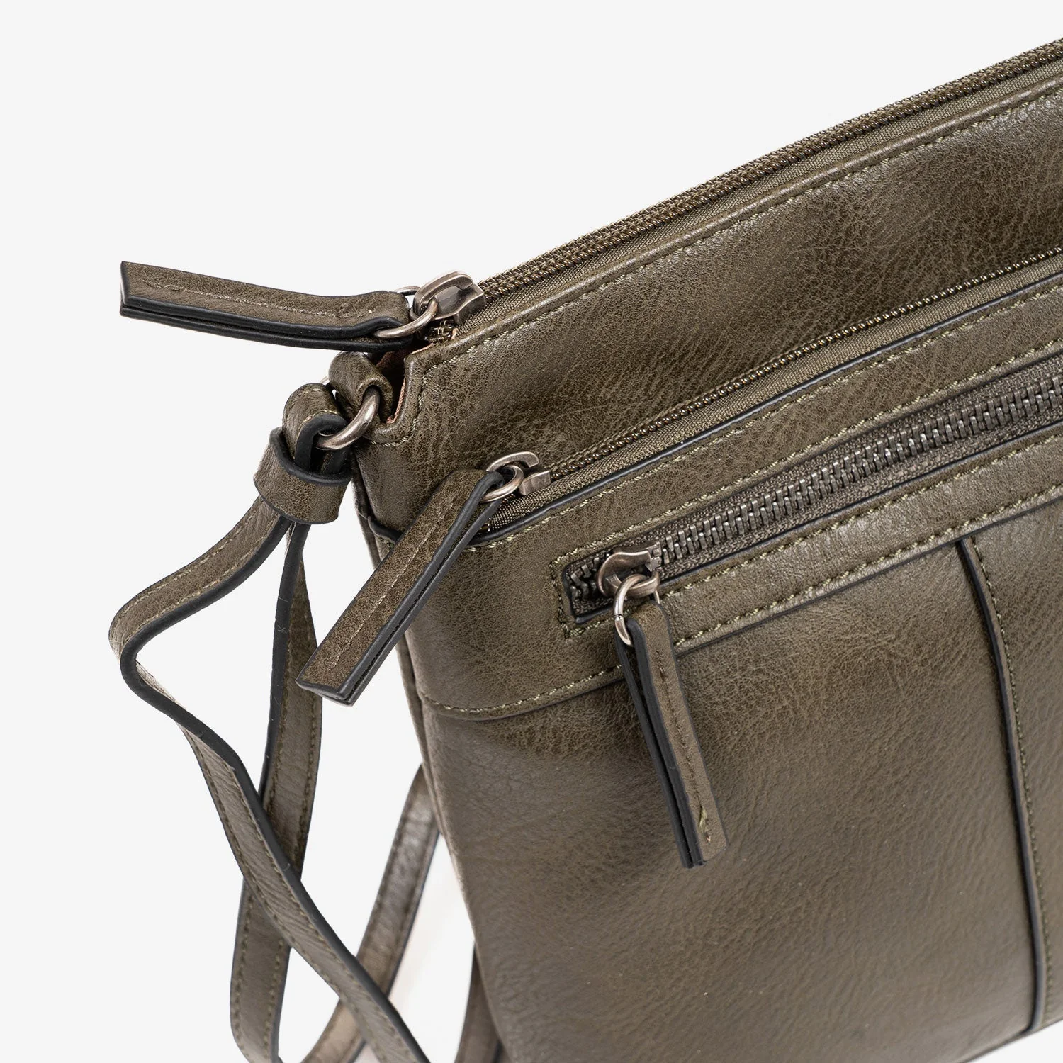 MINI BOLSO BANDOLERA PARA MUJER, SERIE MINIBAGS ESMERALDA. 21x21x6 cm - Image 17