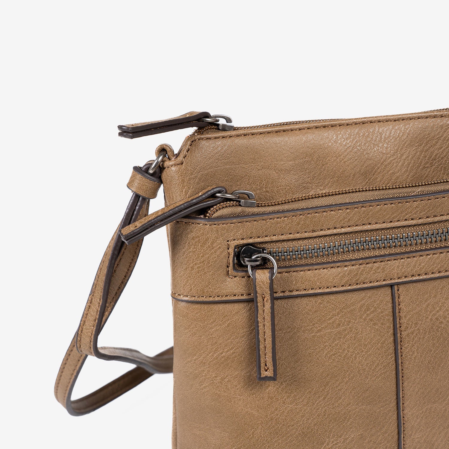 MINI BOLSO BANDOLERA PARA MUJER, SERIE MINIBAGS ESMERALDA. 21x21x6 cm - Image 6