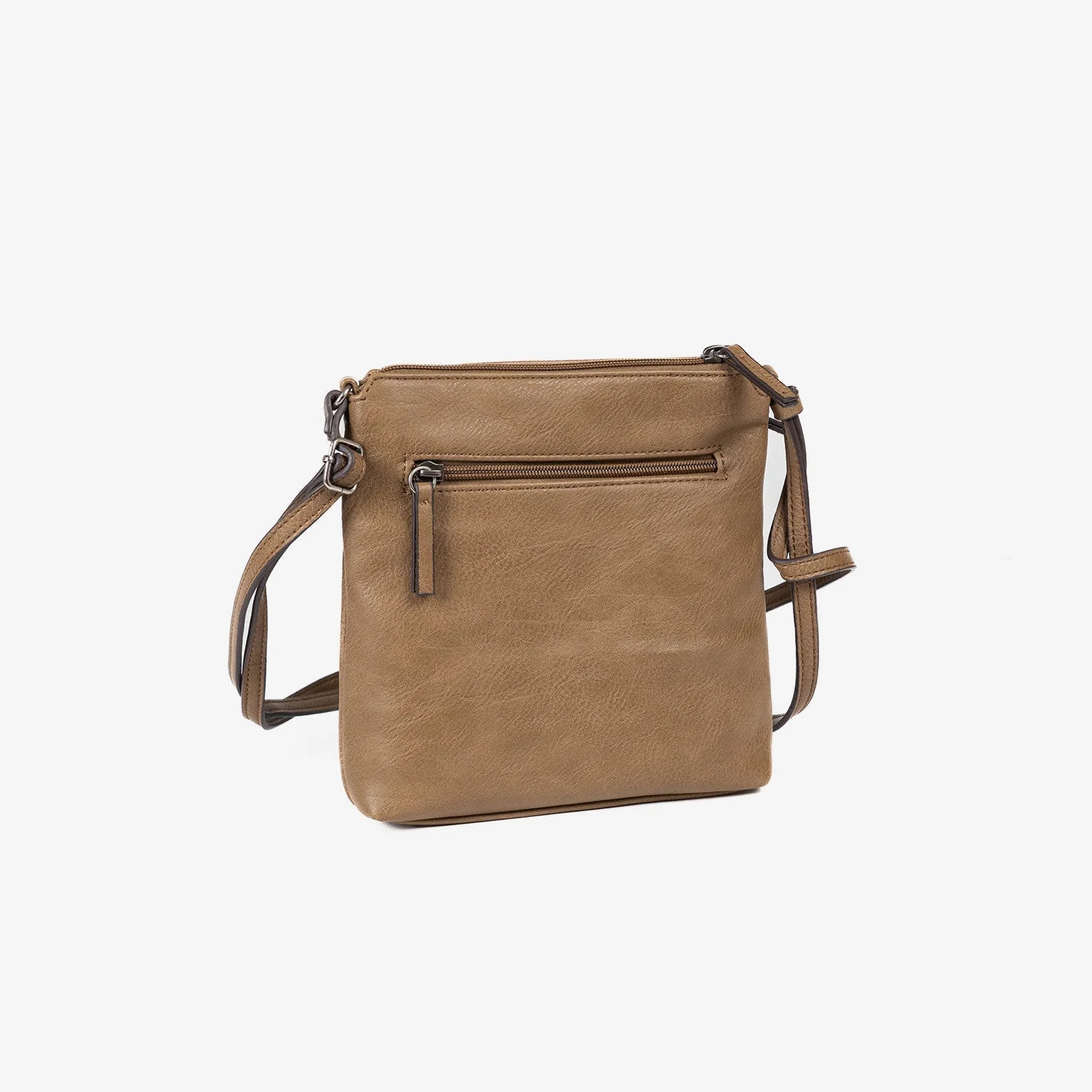 MINI BOLSO BANDOLERA PARA MUJER, SERIE MINIBAGS ESMERALDA. 21x21x6 cm - Image 7