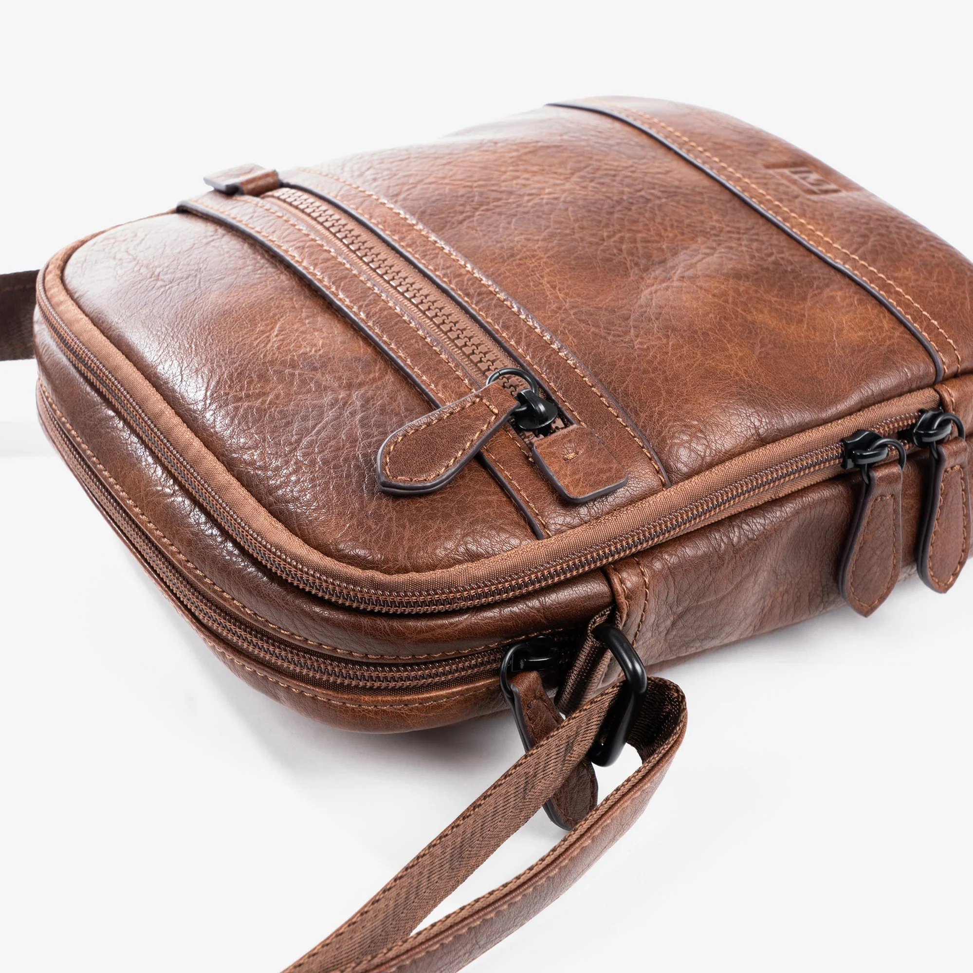 Bolso reportero para hombre, Colección rustic - Image 5