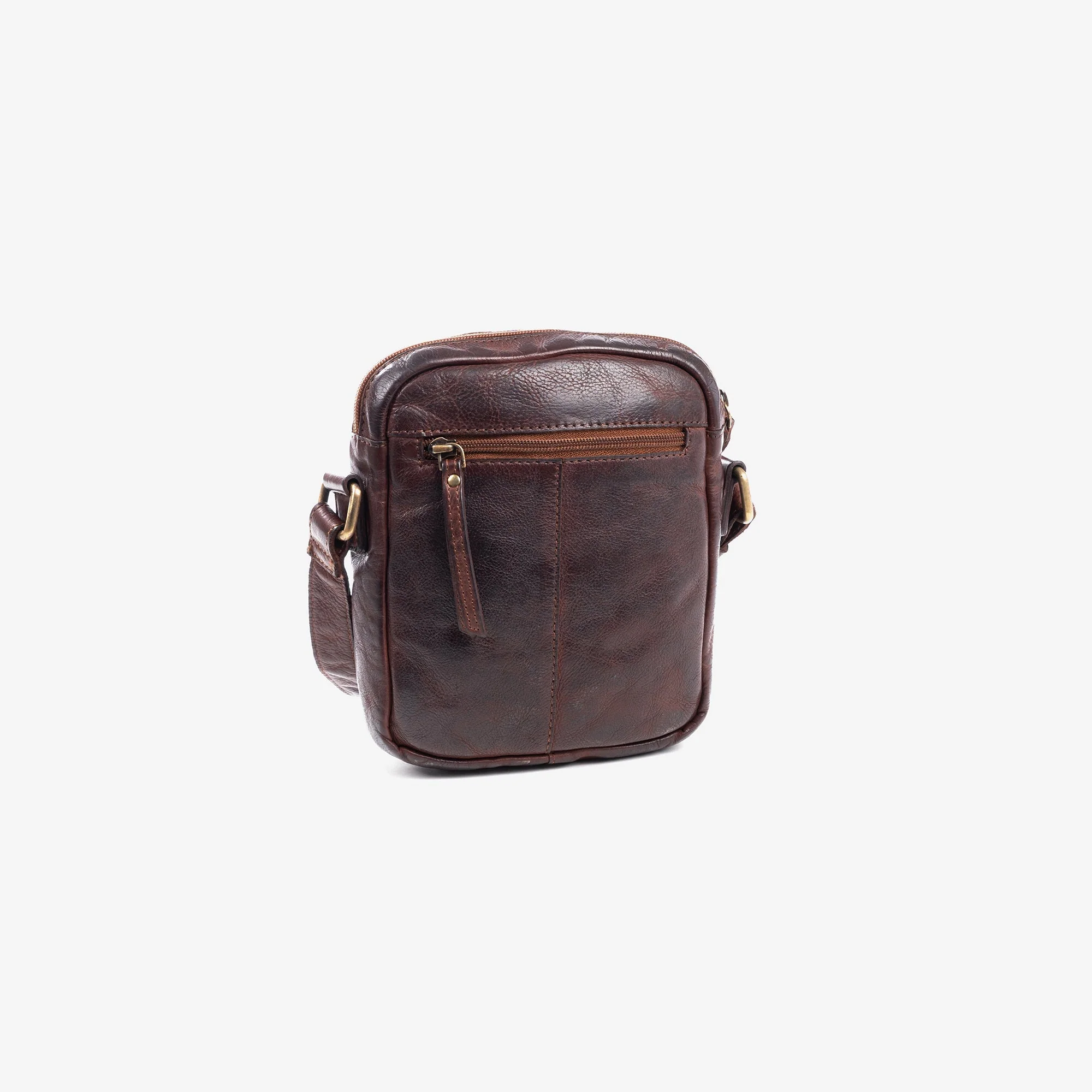 Bolso Bandolera para hombre de piel natural compacta Antic - Image 3