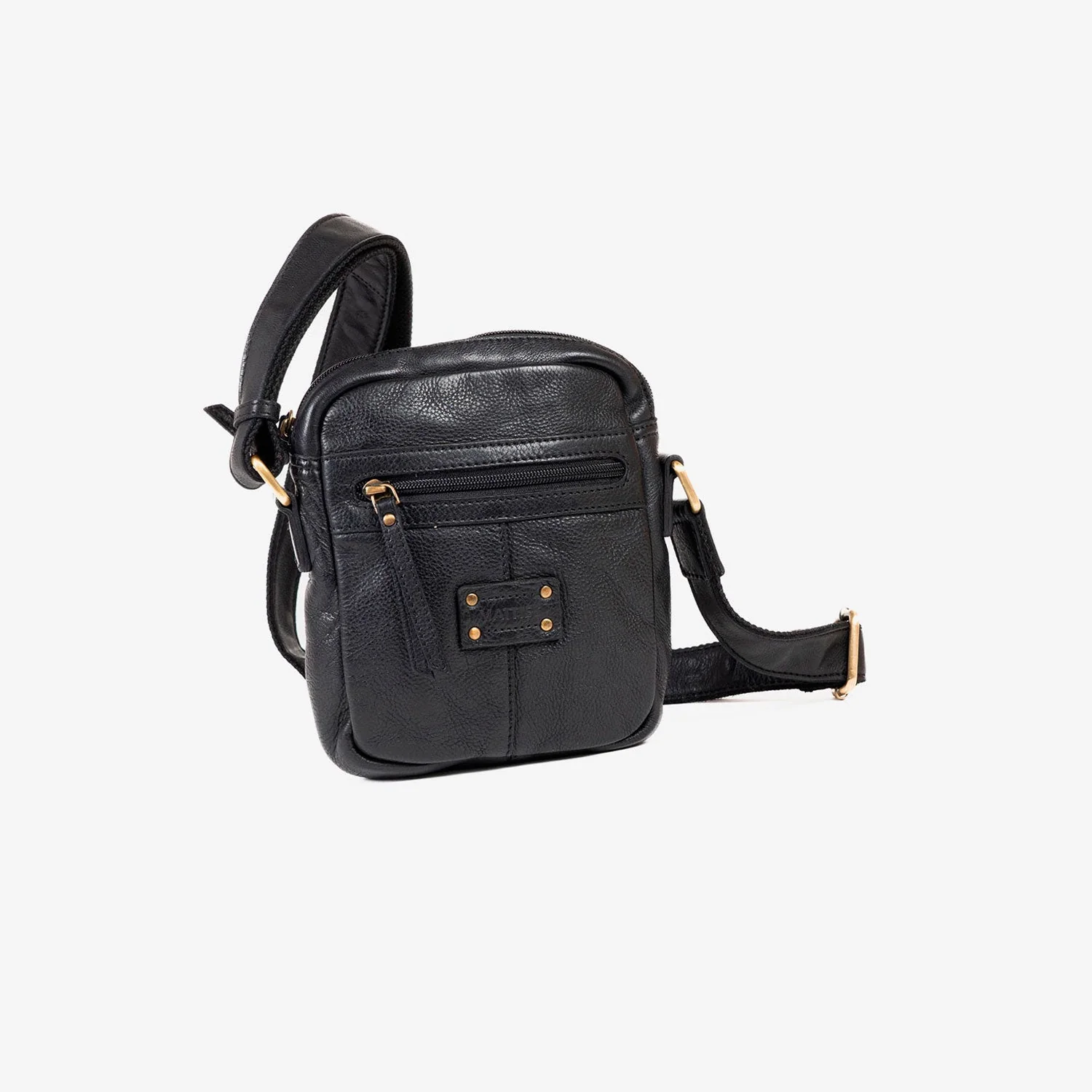 Bolso Bandolera para hombre de piel natural compacta Antic - Image 4