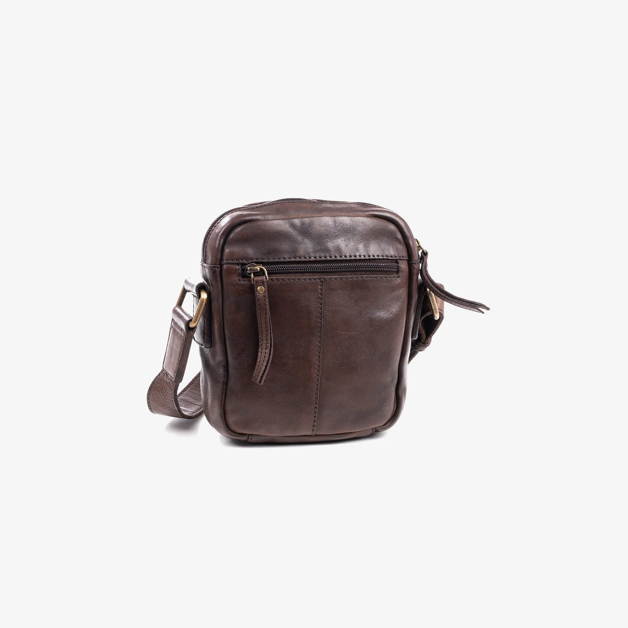 Bolso Bandolera para hombre de piel natural compacta Antic - Image 6
