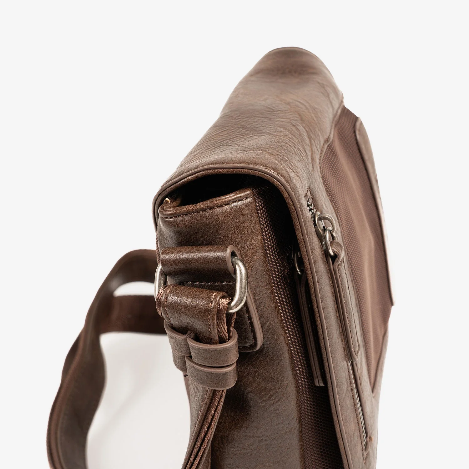 BOLSO BANDOLERA PARA HOMBRE, COLECCIÓN NYLON SPORT. 18.5x21x6.5 cm - Image 5