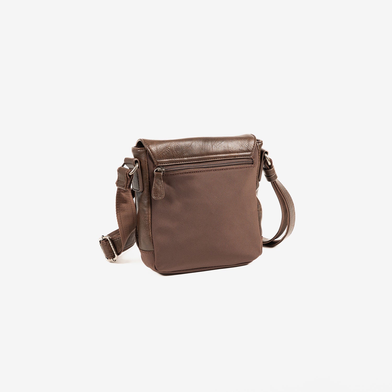 BOLSO BANDOLERA PARA HOMBRE, COLECCIÓN NYLON SPORT. 18.5x21x6.5 cm - Image 6